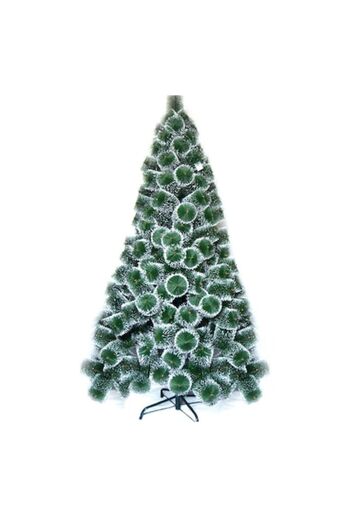 GRÜNBERG Artificial Christmas tree 240 cm, rich pine with white tips, metal stand - GRUNBERG, A5