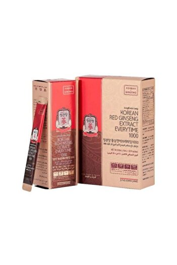 Jung Kwan Jang Korean Red Ginseng Extract for All Times 1000 - 20 Sachets 10X ml