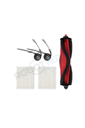 robotyedek Roborock Q8 και Q8 Plus RRA0TCP (ΟΧΙ Max-Pro!!) Συμβατό σετ φίλτρων αντικατάστασης βούρτσας-5 τεμάχια