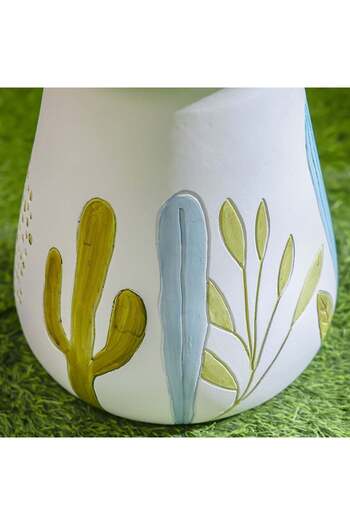 Danube Home Multi-Color Goblet MGO Side Table - Stylish Outdoor Garden Accessory - 42x42x51 cm