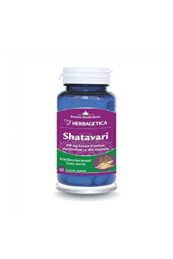 herbagetica Shatavari, 60 vegetable capsules