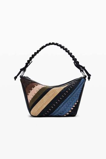 Desigual Medium patchwork shoulder bag