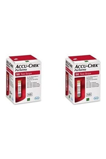 Accu Chek Performa Blood Glucose Test Strips, 2-Pack
