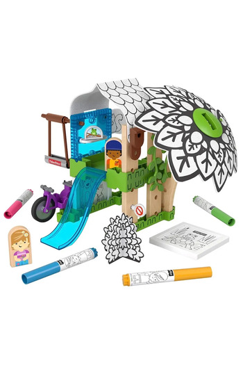 FISHER PRICE "Wonder Makers" Treehouse Drawing and Building Set, Fisher Price, 3 years +