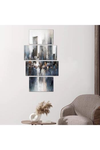 Generic Wall art painting - 24552 - divided into four pieces