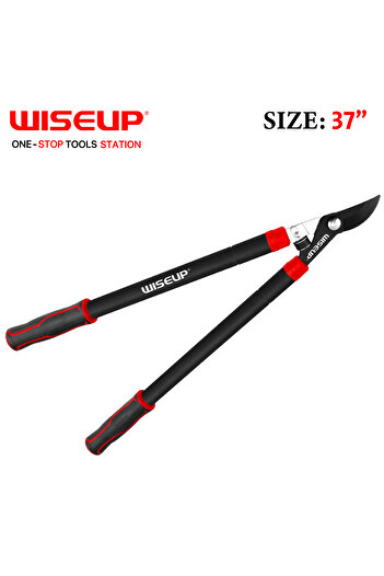 WISEUP 37" Tree Pruning Shears, Movable Handle.