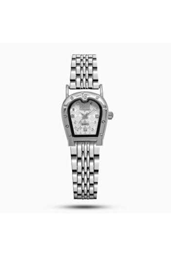 LUXURY National Day Offer: Women's watch with an eye-catching design in silver