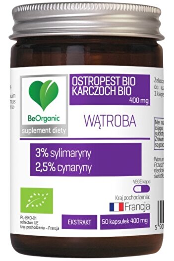 Other BE Milk Thistle Bio + Artichoke Bio 400 mg LIVER 50 capsules