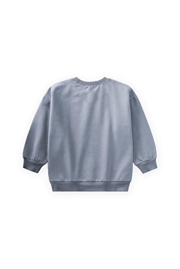 Cigit Sweatshirt 2-12 Years Mint Green