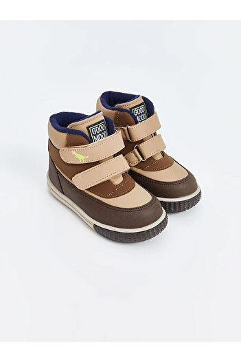 LC Waikiki Lcw Steps Brown Velcro Baby Boy Boots