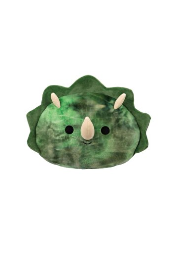 Squishmallows 12 inch Medium Plush StackablesTrey Textured Green Triceratops , Officially Licensed Kellytoy Plush