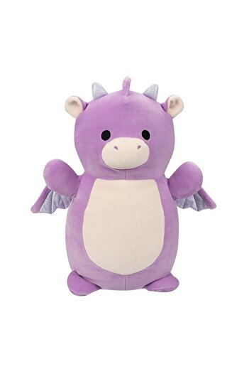 Squishmallows 14 inch Large Plush Dina Purple Dragon Hugmee , Officially Licensed Kellytoy Plush Toy