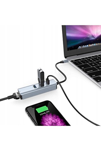 Other HUB ADAPTER USB-C LAN ETHERNET RJ45 GIGABIT 1000 Mbps