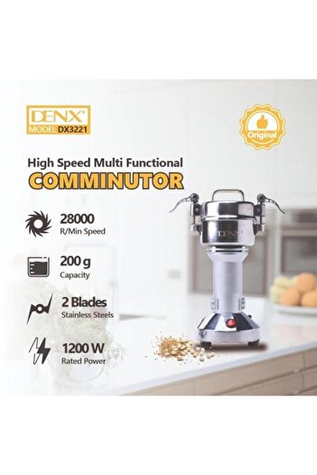 Denx Grain and Coffee Grinder, dx3221