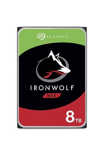 Seagate IronWolf 8TB NAS Hard Drive 7200 RPM 256MB Cache SATA 6.0Gb/s CMR 3.5" Internal HDD for RAID