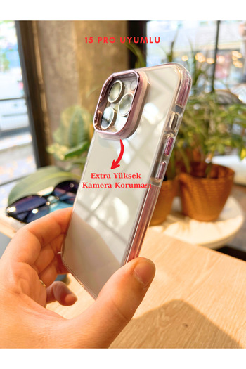 innovicase iPhone 15 Pro Compatible Case Full Protection Sides Silicone Colorful Cover
