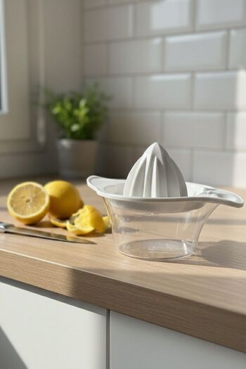 Aghilo Lemon and Orange Juicer 0.40 Lt – with Lid / Transparent Measuring Cup