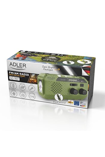 Other Adler AD 1197 Crank Solar Radio with Powerbank