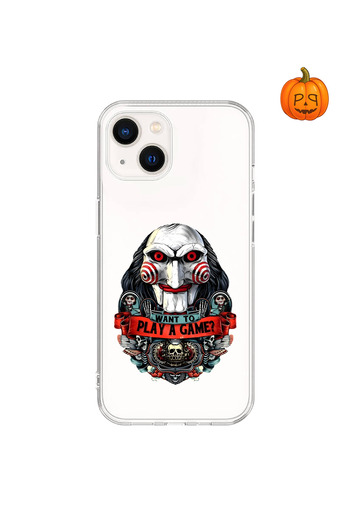 PPKin Dali Design iPhone 14 Plus Compatible Transparent Case Horror 7 Designs