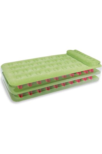 Intex - 67716 - Furnishings and Decoration - Airbed Pop with Inflator, 12-67716NP