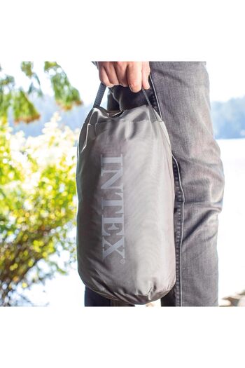 Intex Premaire Camping Mat, Inflated Size: 71cm x 1.91m x 11cm (64098NP)