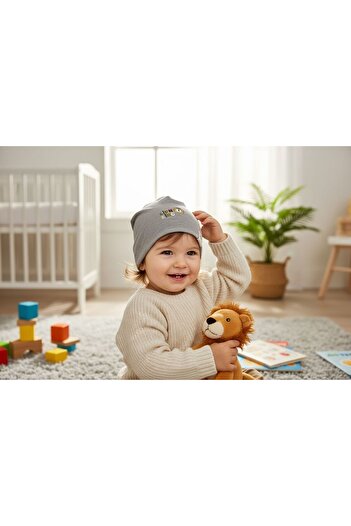Batu Baby Boy Combed Cotton Beret