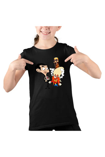 OEM Kids Girls T-Shirt Yosemite Sam Mr Bean Tung Sahur Brainrot Italian