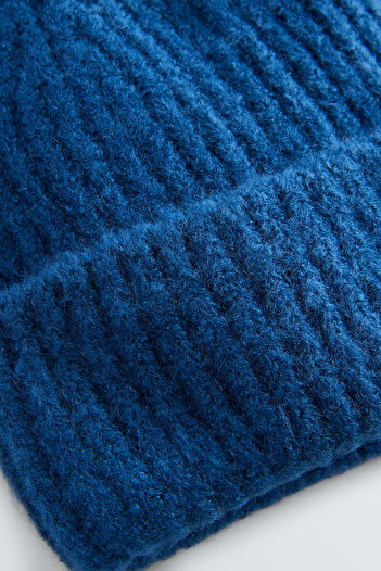 voce studios Blue Wool Beret