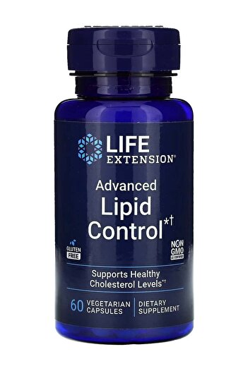 Life Extension , Advanced Lipid Control, 60 Vegetarian Capsules (500 mg per Capsule)