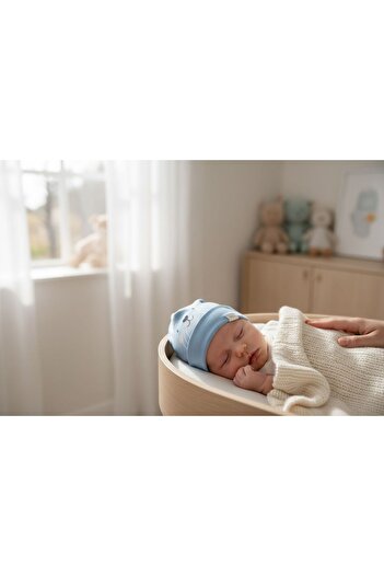 Batu Baby Boy Combed Cotton Beret
