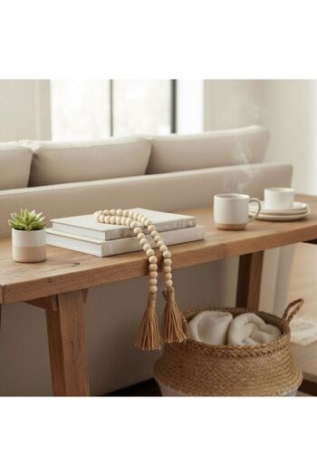 Casco Wooden decorative bead with a natural touch
