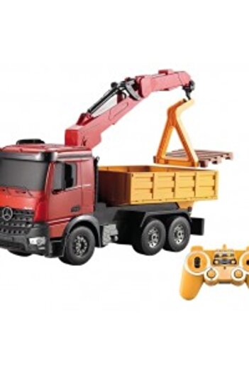 DOUBLE EAGLE Remote control truck Mercedes Actros 1:20 crane