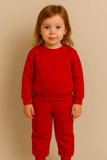 UESKİDS 3-Ply Sharded and Cotton Tracksuit Set