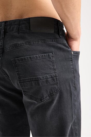 Store Men's Regular Fit Jeans 98% Cotton 2% Elastane Dark Denim Jeans