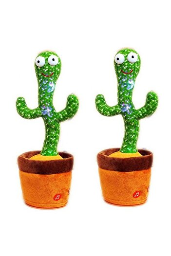 MARKHOR Two Pieces of Electric Dancing Cactus Toy