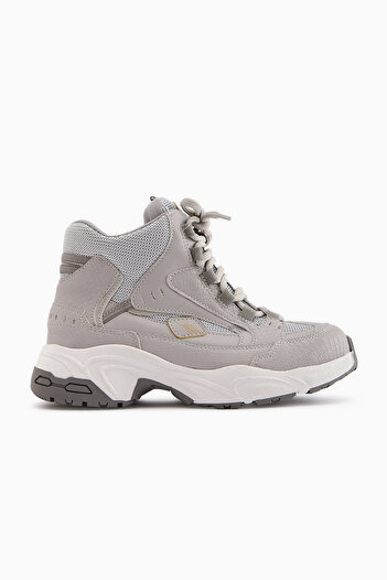 Limoya Nency Gray Lace-Up Women's Sports Boots