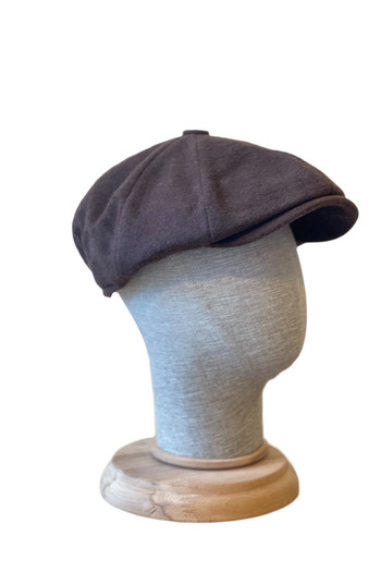Rupen Kraft Standard Winter Wool British Cap Draped Peaky Blinders Cap Herringbone Cap with Elastic Back