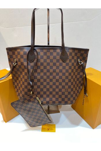 Noname Luxury women's bag similar to Louis Vuitton with a classic check pattern