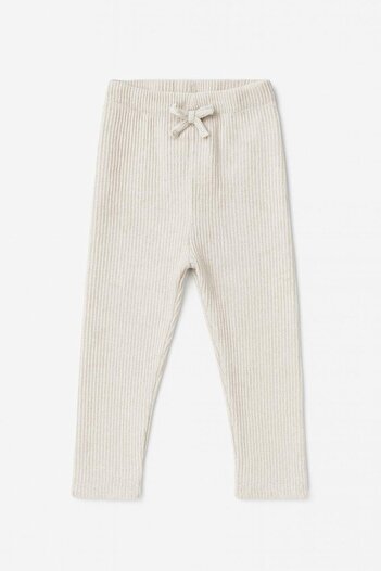Magu Girl's Cotton Knitwear 3-Piece Leggings Set