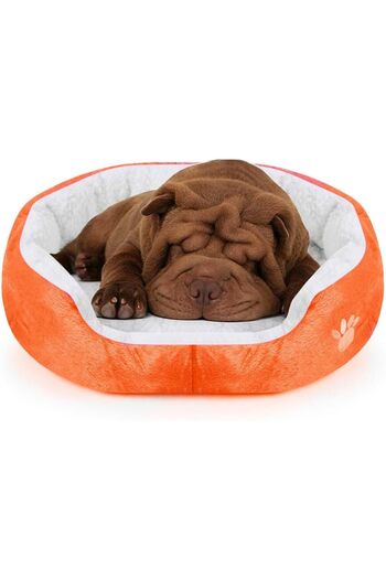 Margoun Pet Dog Bed Dog Beds Sleeping Nest Kennel for Cat Puppy Size:40x45cm (Orange)