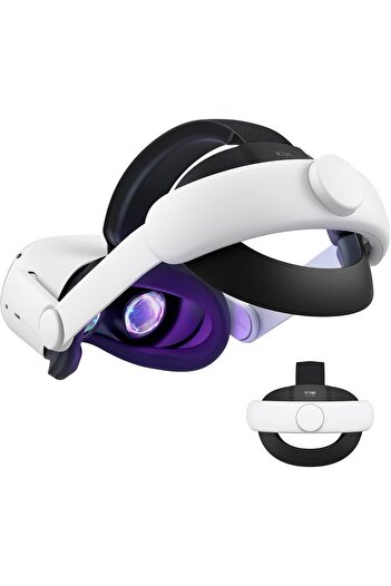 Kiwi Design Upgraded Elite Head Strap Compatible with Quest 2 Accessories for Enhanced Support and C