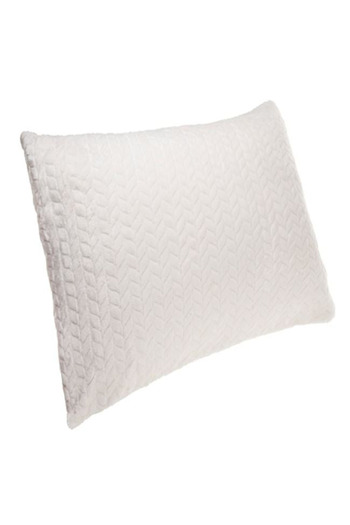 ELITECOMMERCEMARKET Velvet Pillowcase Ecru 50x70cm