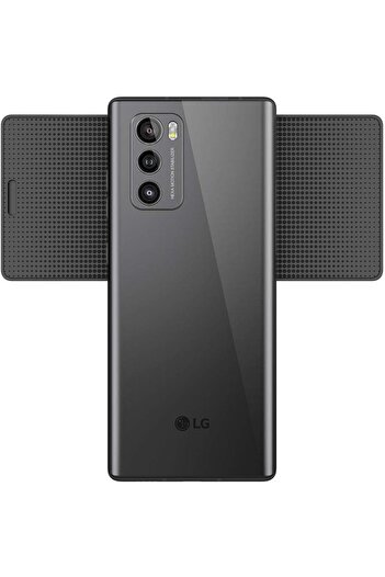 LG Wing 5G ATT Unlocked LMF100VM1A 6.8 inch 8GB+256GB - Aurora Grey (US Warranty)