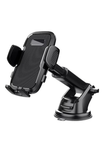 OEMN Car phone holder, 360 degree rotation, black, ML-209