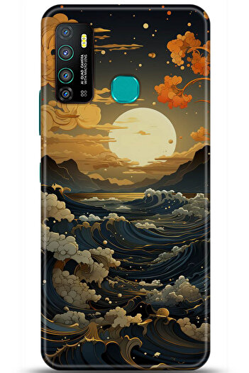 Noprin Infinix Hot 9 Case Hd Printed Case - a Pair of Eyes 5278
