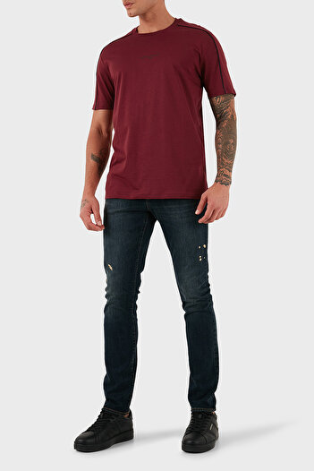 Armani Exchange With Logo Cotton Regular Fit Crew Neck t Shirt Men t Shirt Xm001360 Af10358 Ua32