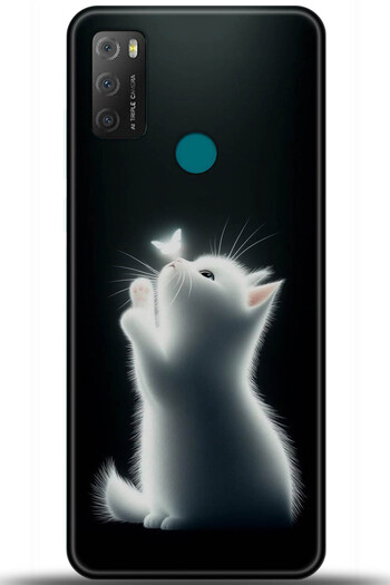 TCL 20E Compatible Case Hd Printed Case - I Am Defenseless 5746