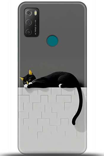 TCL 20E Compatible Case Hd Printed Case - I Am Defenseless 5732