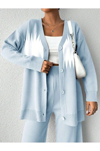 STF MODA Baby Blue Suit