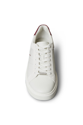 Calvin Klein Beyaz Erkek Günlük Ayakkabı CLASSIC CUPSOLE LACEUP TAPE LTH